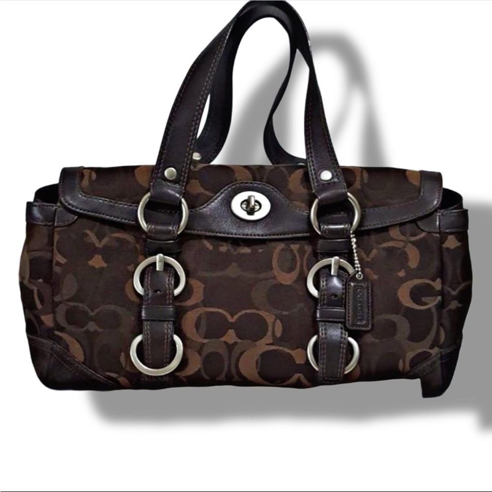 Brown Chelsea Coach Shoulder Purse